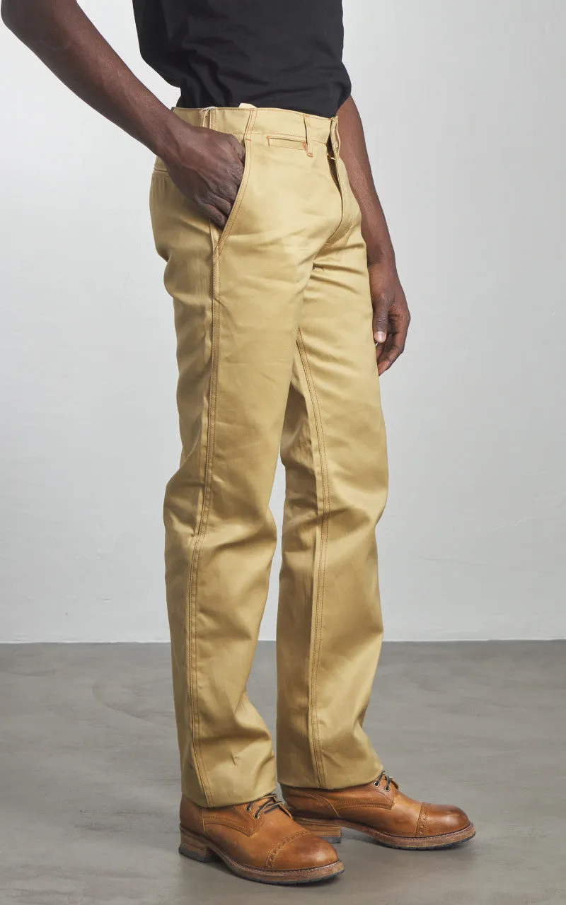 Studio D'Artisan 1874 Chino Trousers Beige sold by Cultizm product image thumbnail 4