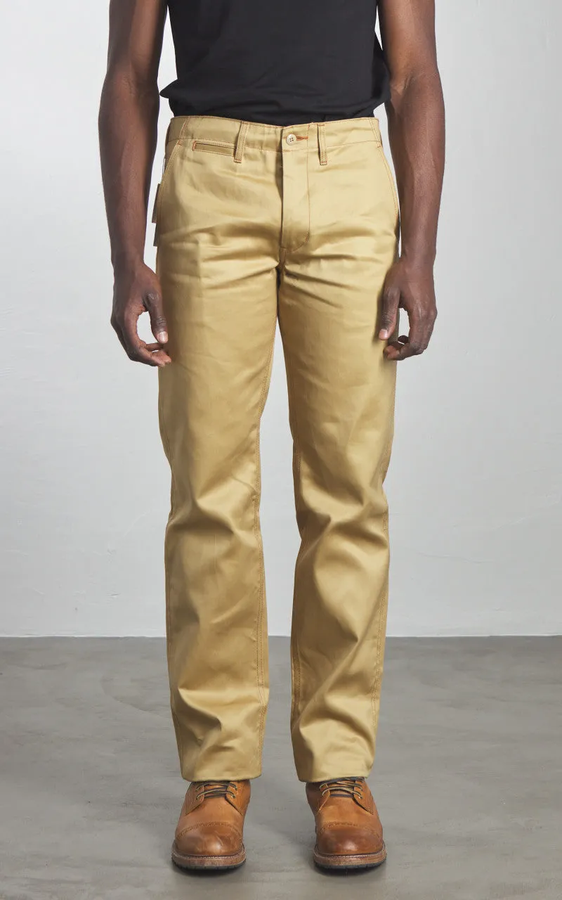 Studio D'Artisan 1874 Chino Trousers Beige sold by Cultizm product image thumbnail 2