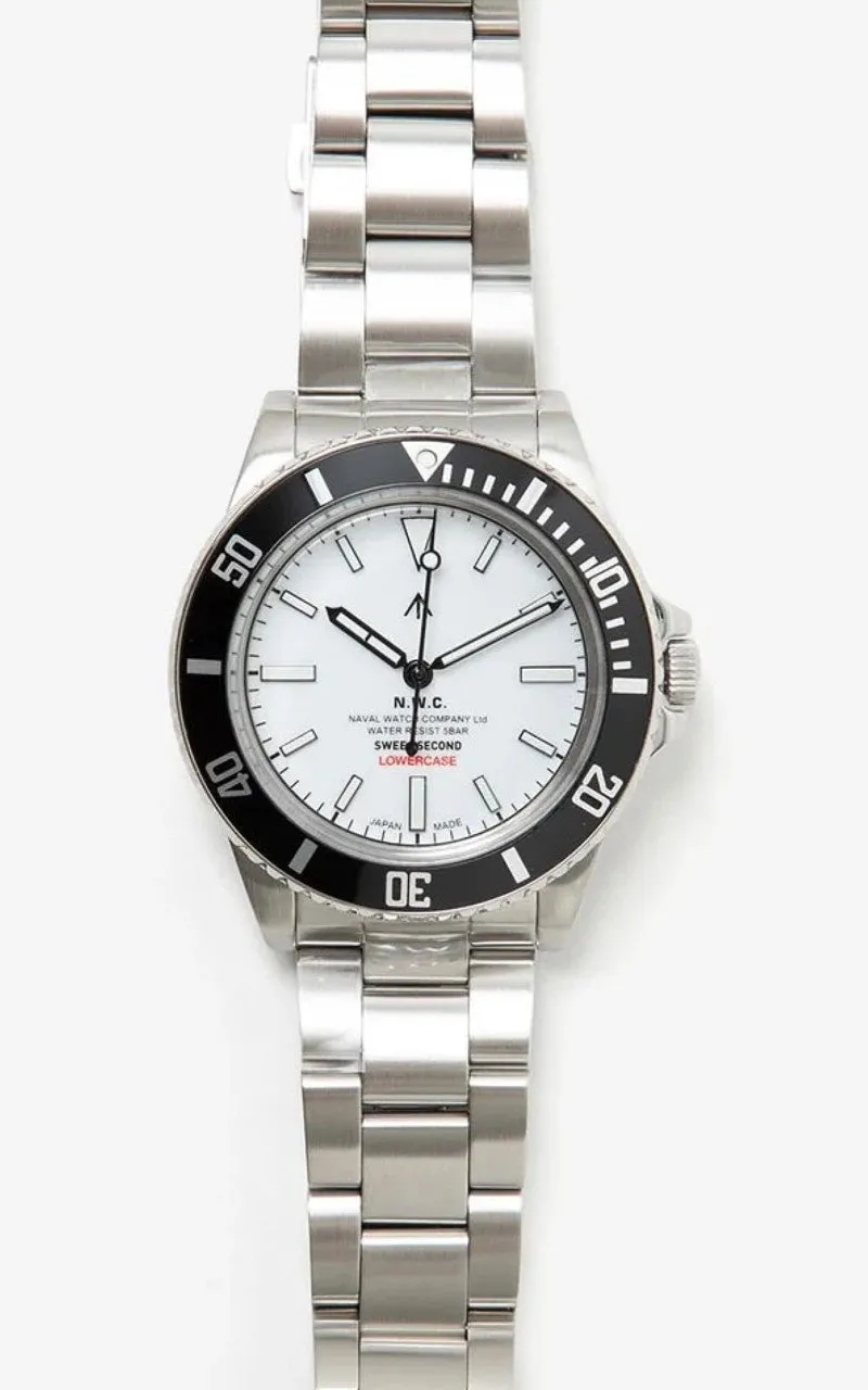 Naval Watch Company by LOWERCASE FRXE006 Sweep Second White Dial Metal sold by Cultizm product image thumbnail 2