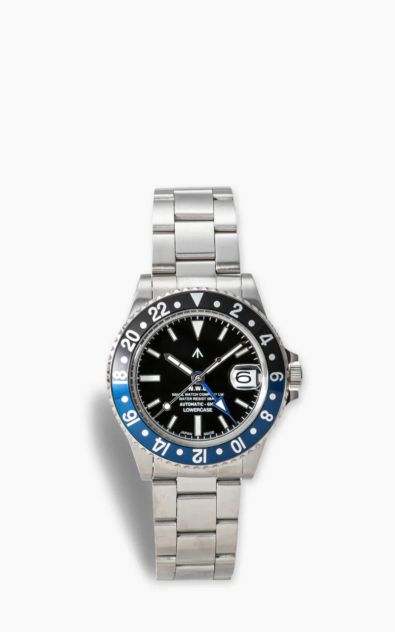 Naval Watch Company by LOWERCASE FRXD005 GMT Metal Blue/Black sold by Cultizm