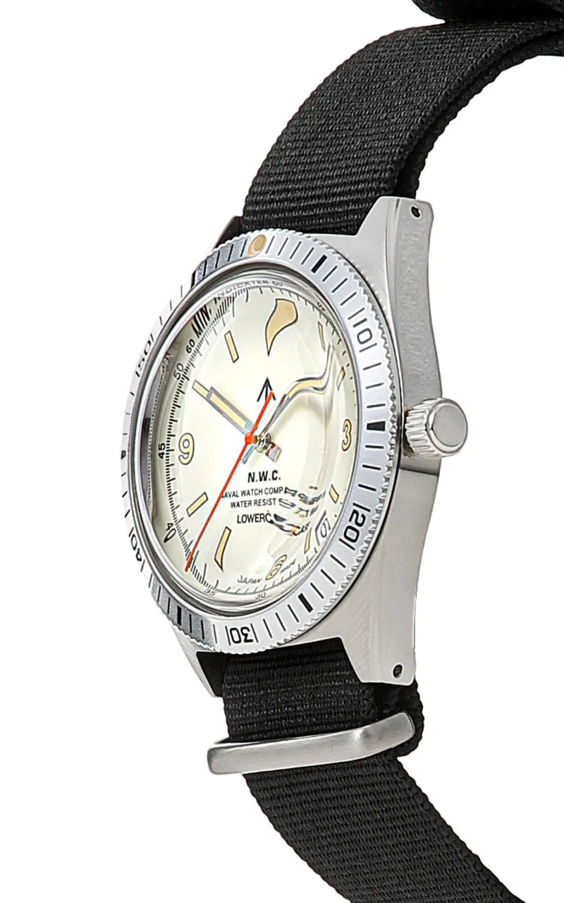 Naval Watch Company by LOWERCASE FRXB014 Quartz Watch White Dial Black sold by Cultizm product image thumbnail 4