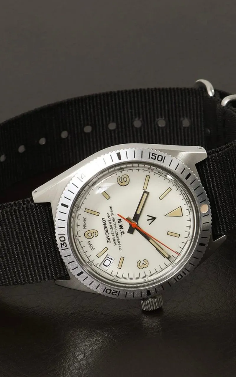 Naval Watch Company by LOWERCASE FRXB014 Quartz Watch White Dial Black sold by Cultizm product image thumbnail 2