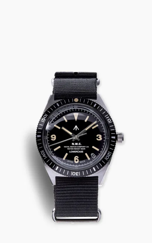 Naval Watch Company by LOWERCASE FRXB002 Quartz Watch Black Dial Black made by Cultizm