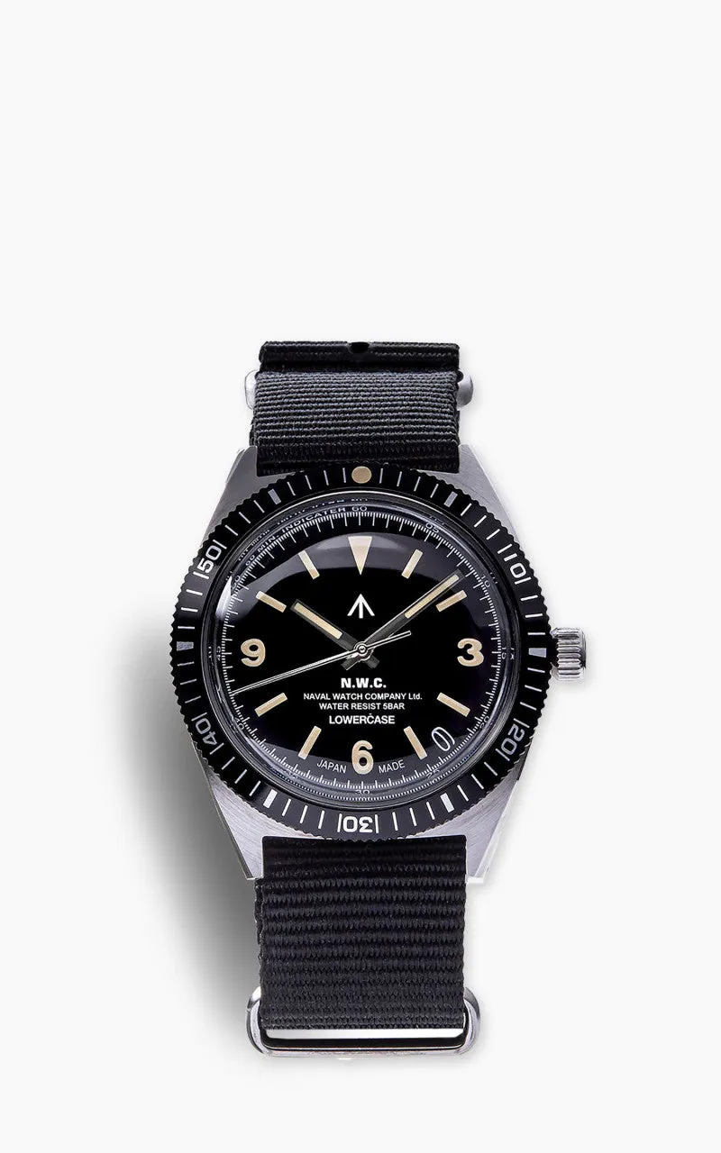 Naval Watch Company by LOWERCASE FRXB002 Quartz Watch Black Dial Black sold by Cultizm