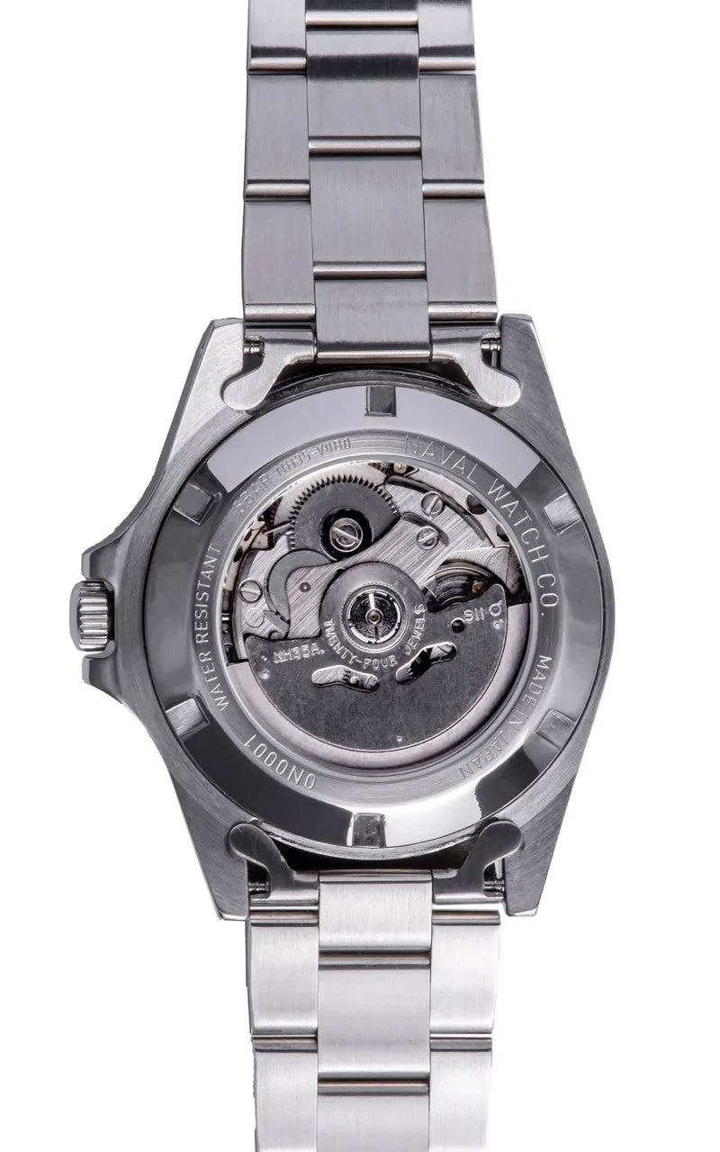 Naval Watch Company by LOWERCASE FRXA016 Orange Dial Metal sold by Cultizm product image thumbnail 2