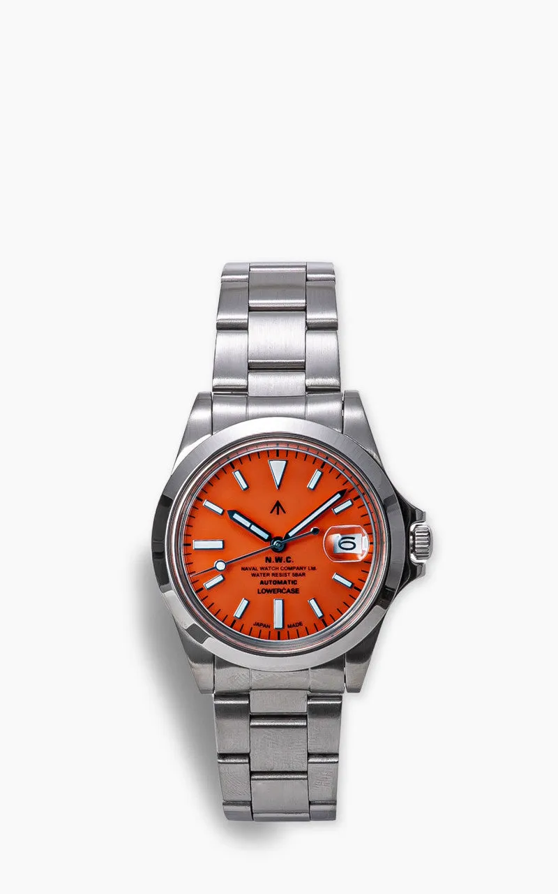 Naval Watch Company by LOWERCASE FRXA016 Orange Dial Metal sold by Cultizm
