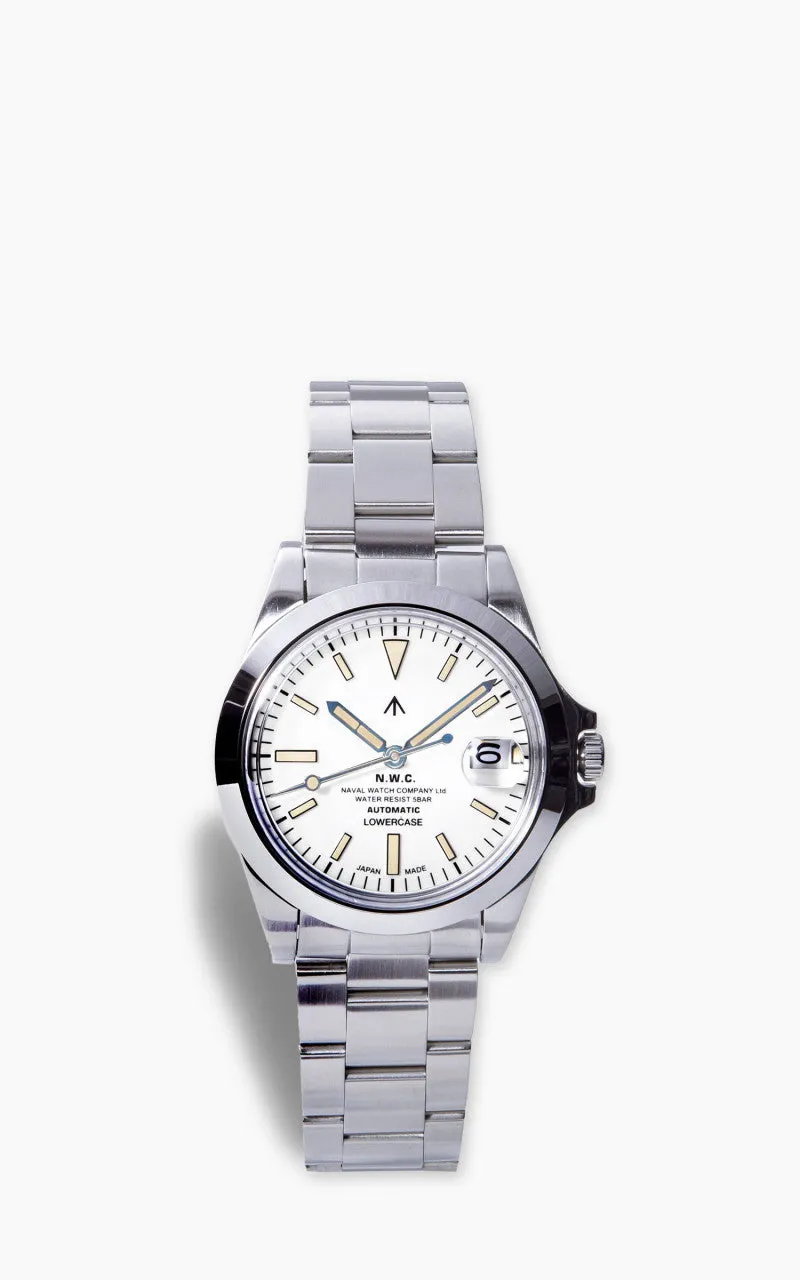 Naval Watch Company by LOWERCASE FRXA017 White Dial Metal sold by Cultizm