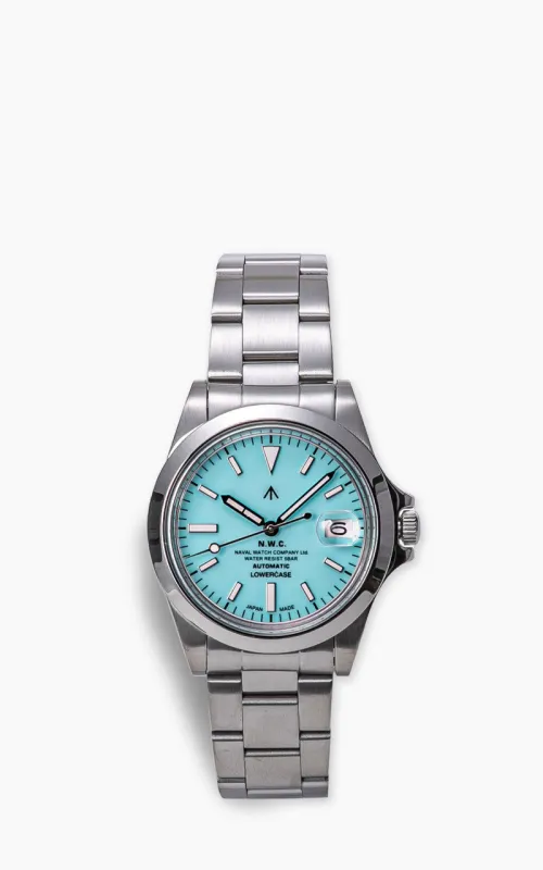 Naval Watch Company by LOWERCASE FRXA010 Turquoise Dial Metal made by Cultizm