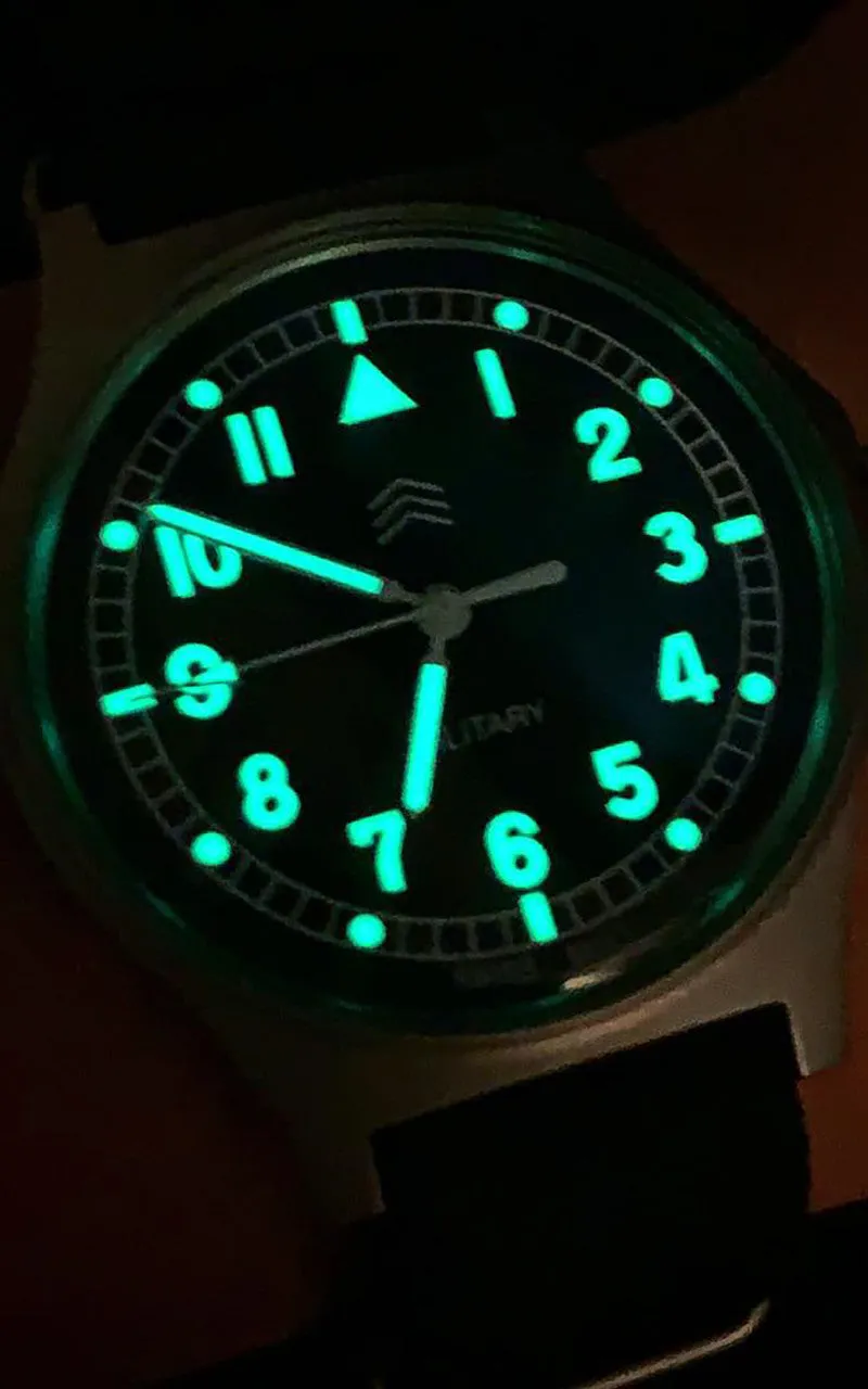 Naval Watch Company MIL-03 Royal Army Watch Khaki sold by Cultizm product image thumbnail 5