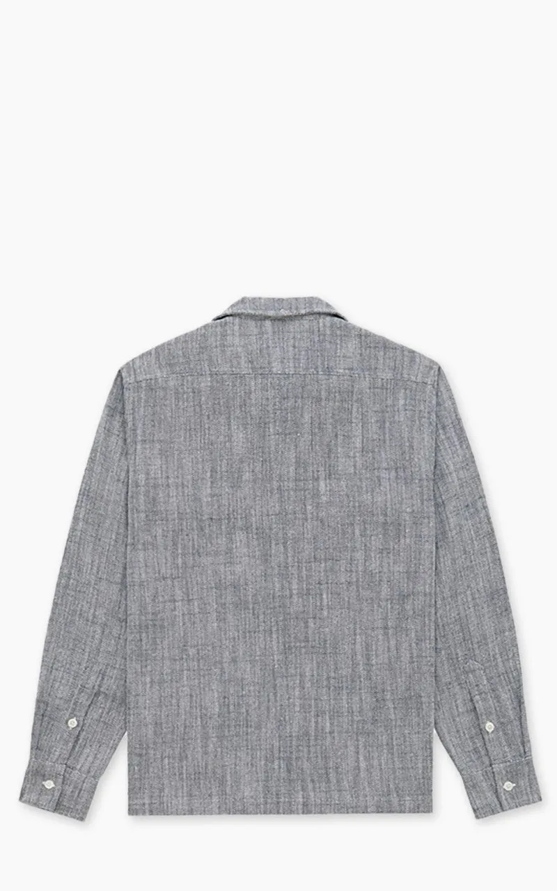 3sixteen Camp Shirt HBT Cotton/Linen Black sold by Cultizm product image thumbnail 3
