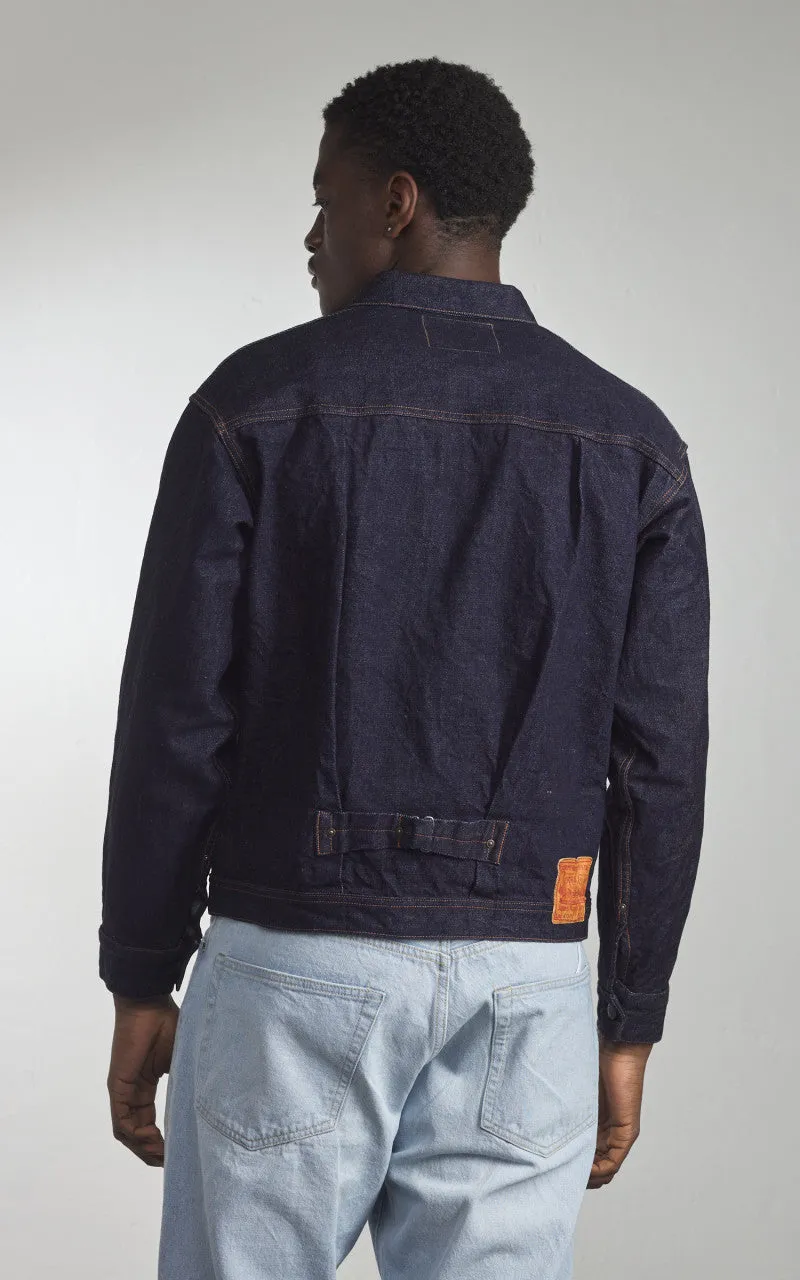 Pherrow's 400J Denim Jacket Indigo sold by Cultizm product image thumbnail 5