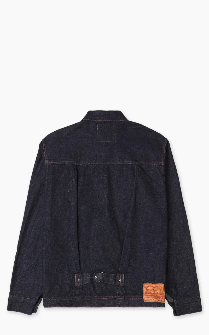 Pherrow's 400J Denim Jacket Indigo sold by Cultizm product image thumbnail 3