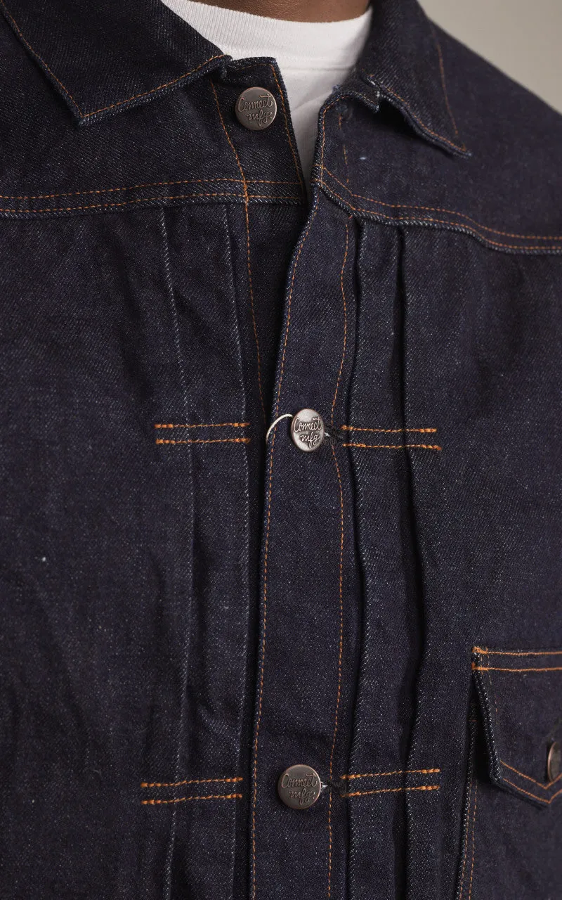 Pherrow's 400J Denim Jacket Indigo sold by Cultizm product image thumbnail 4