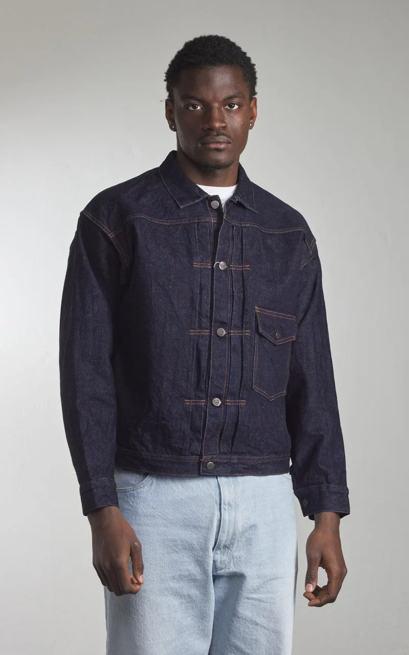 Pherrow's 400J Denim Jacket Indigo sold by Cultizm product image thumbnail 2