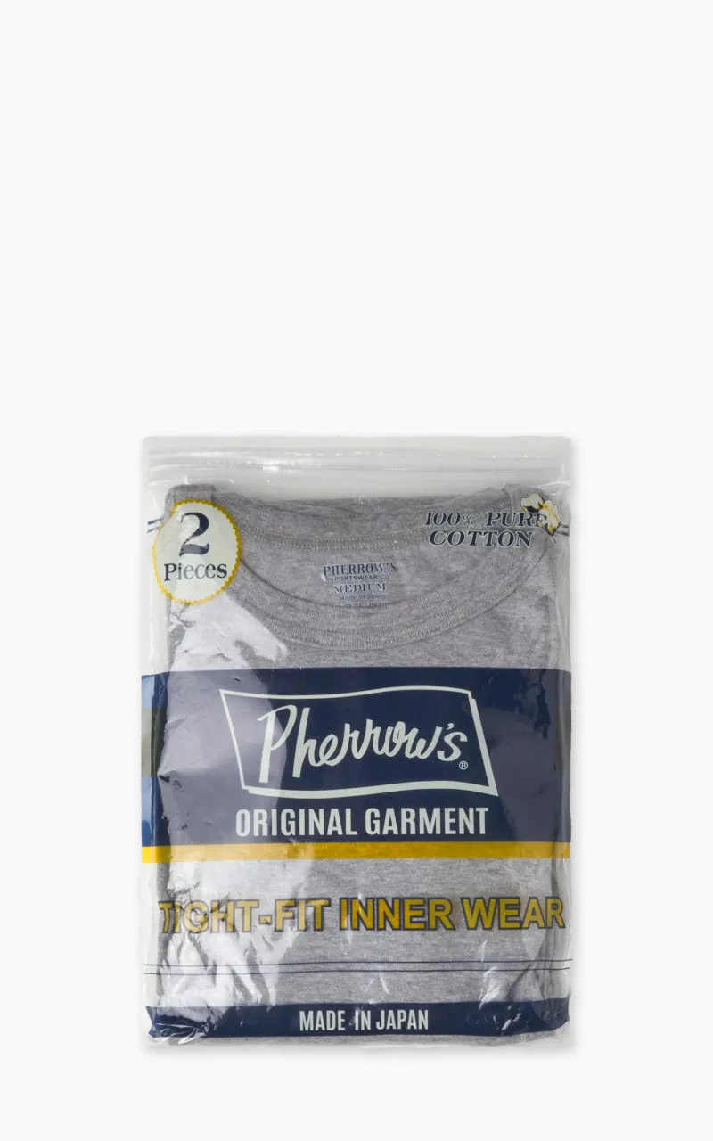 Pherrow's 2-Pack T-Shirt Grey sold by Cultizm product image thumbnail 4