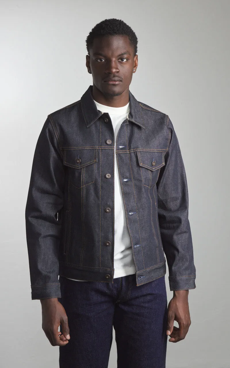 Tellason Jean Jacket Selvedge Denim Indigo 12.5oz sold by Cultizm product image thumbnail 2