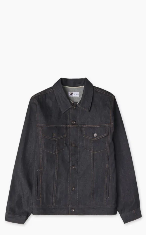 Tellason Jean Jacket Selvedge Denim Indigo 12.5oz made by Tellason