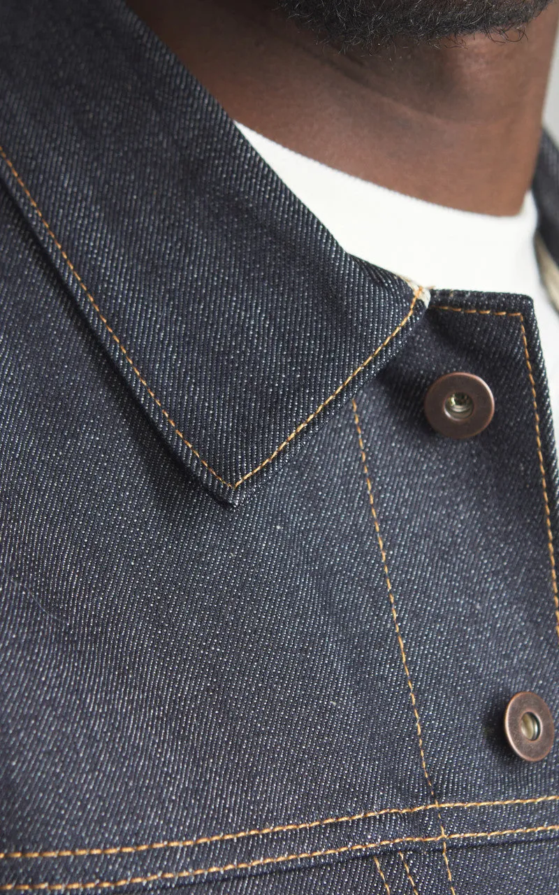 Tellason Jean Jacket Selvedge Denim Indigo 12.5oz sold by Cultizm product image thumbnail 4