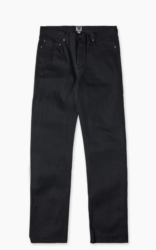 Tellason Blubaugh Kaihara Mill Selvage Unwashed Black 13.5oz sold by Cultizm