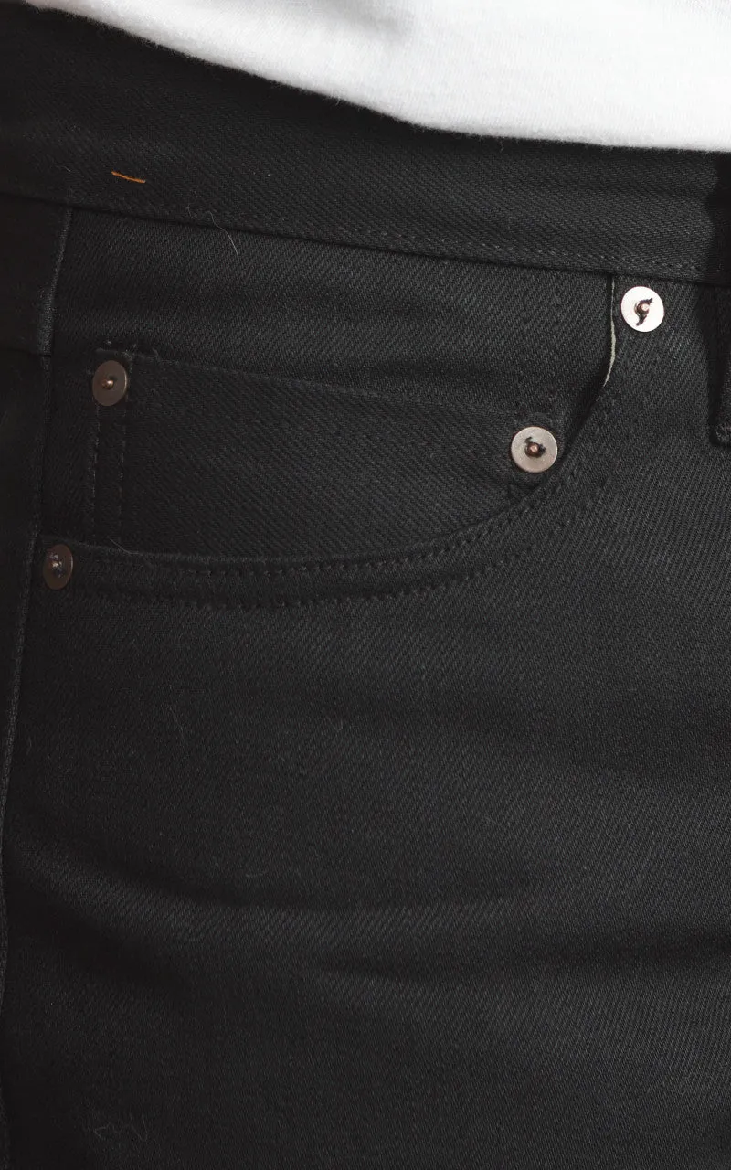 Tellason Blubaugh Kaihara Mill Selvage Unwashed Black 13.5oz sold by Cultizm product image thumbnail 5