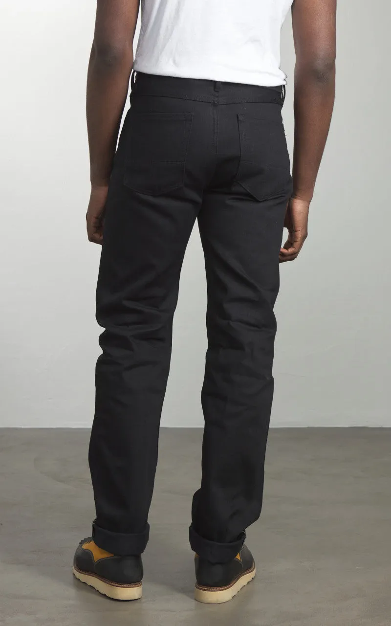 Tellason Blubaugh Kaihara Mill Selvage Unwashed Black 13.5oz sold by Cultizm product image thumbnail 3