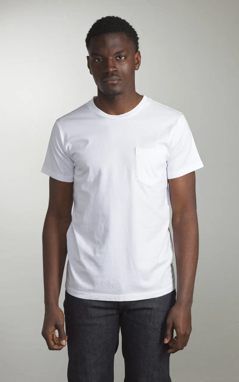 Tellason Heavyweight Pocket T-Shirt White sold by Cultizm product image thumbnail 2