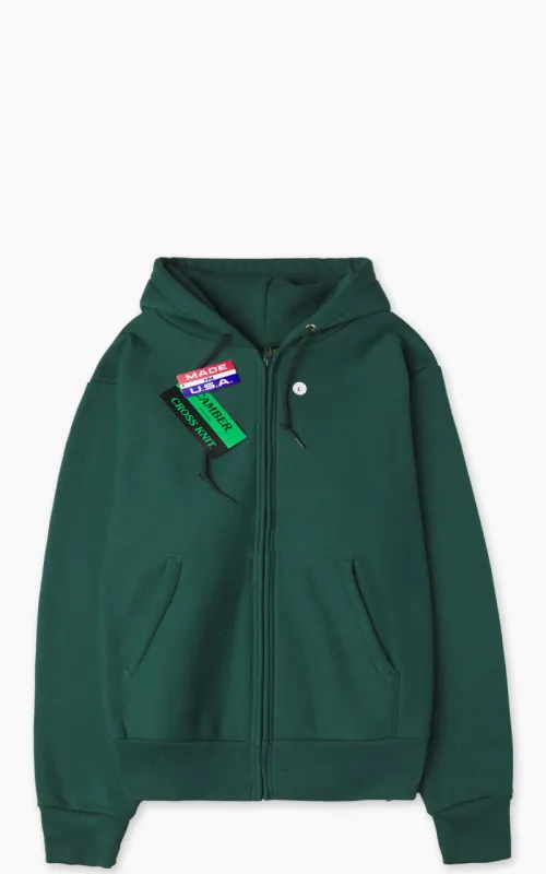 Camber USA #231 Heavyweight Zip Hoody Dark Green sold by Cultizm