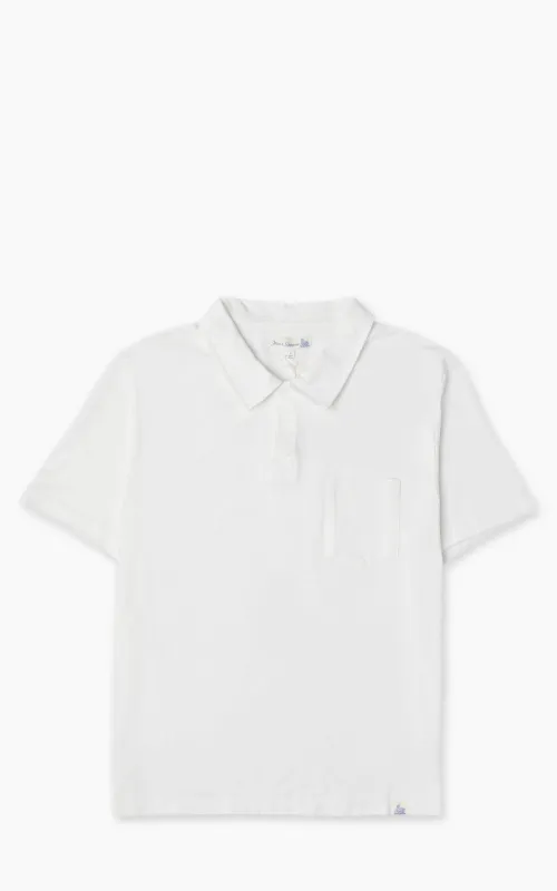 Merz b. Schwanen POLO01 Polo Tee White sold by Cultizm