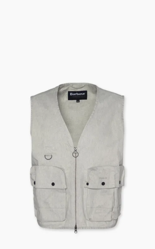 Barbour Modified Westmorland Vest Natural sold by Cultizm
