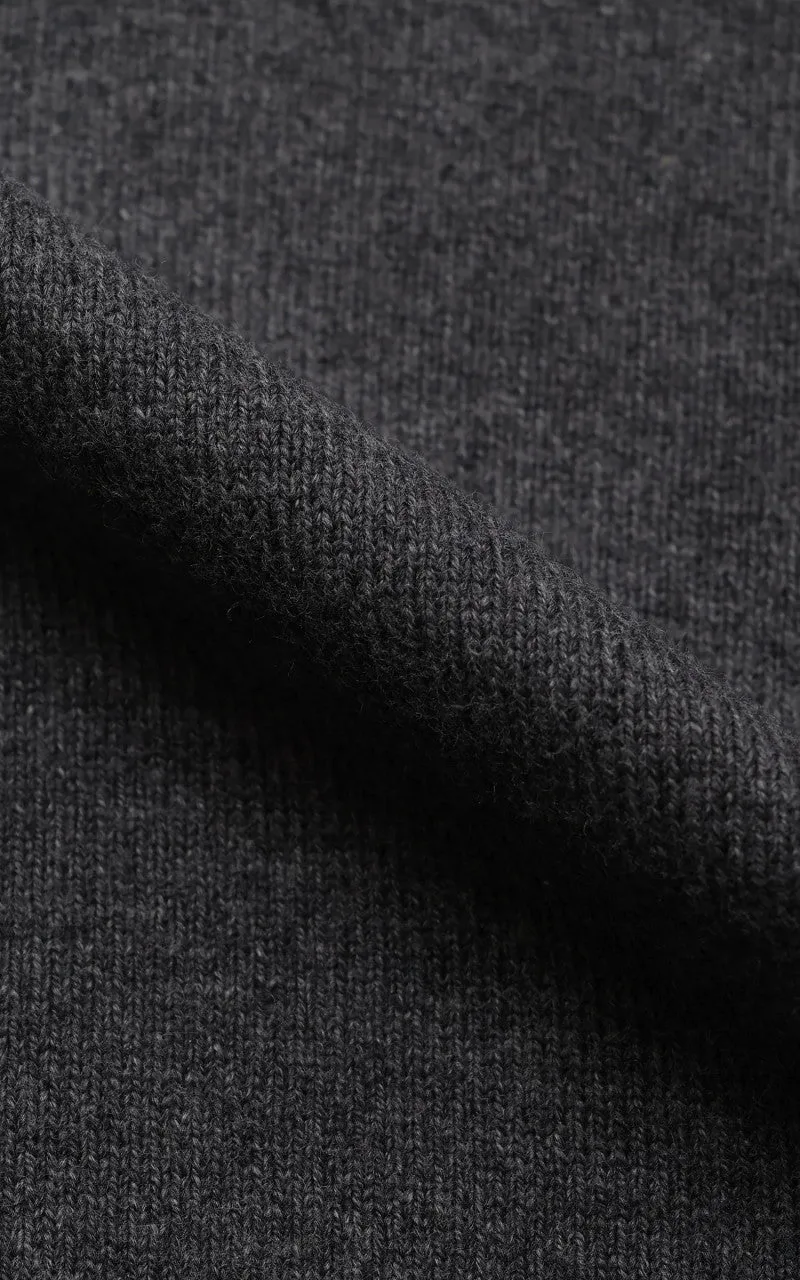 Wonder Looper Double Heavyweight Crewneck T-Shirt Charcoal sold by Cultizm product image thumbnail 5