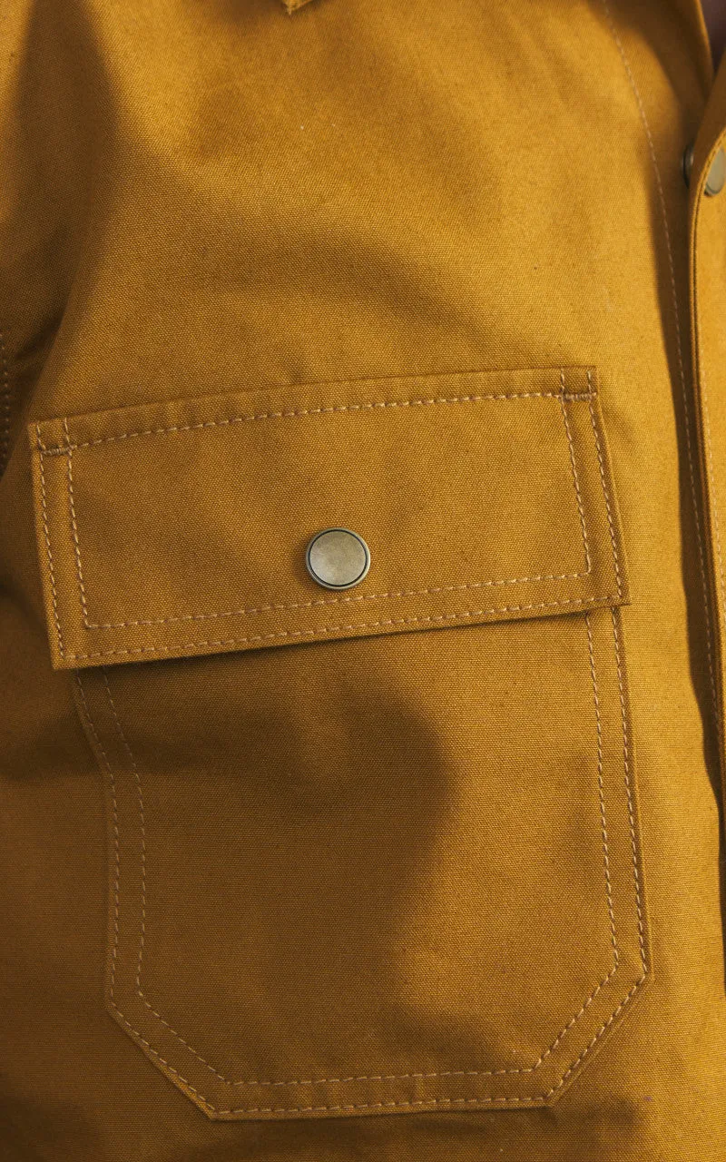 Rogue Territory Patrol Shirt Dry Waxed Canvas Gold sold by Cultizm product image thumbnail 3