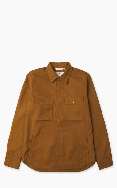 Rogue Territory Patrol Shirt Dry Waxed Canvas Gold made by Rogue Territory