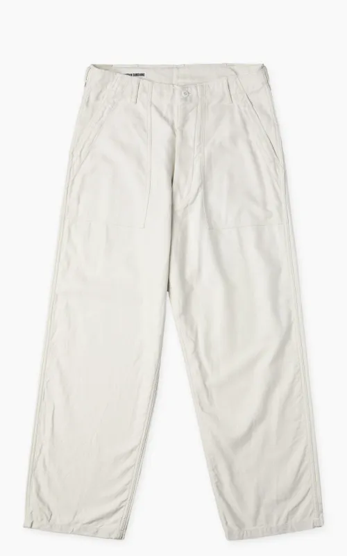 Kaptain Sunshine Baker Pants Ecru sold by Cultizm