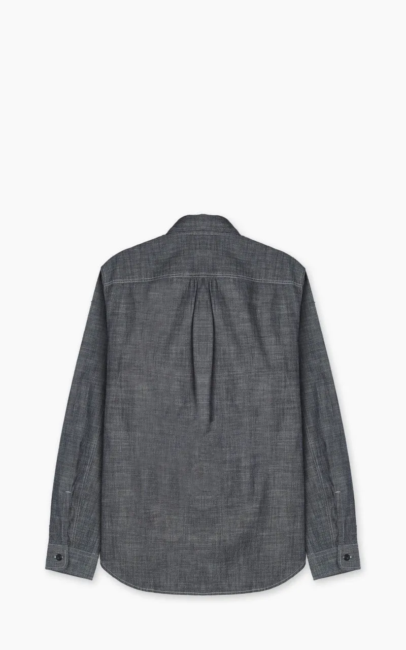 Tellason Fisher Shirt New Chrambray Blue sold by Cultizm product image thumbnail 3