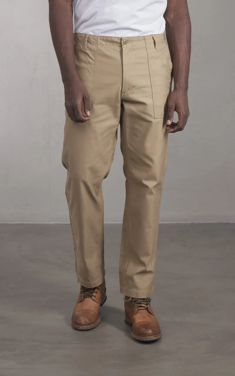 FOB Factory F0431 Baker Pants Khaki sold by Cultizm product image thumbnail 2
