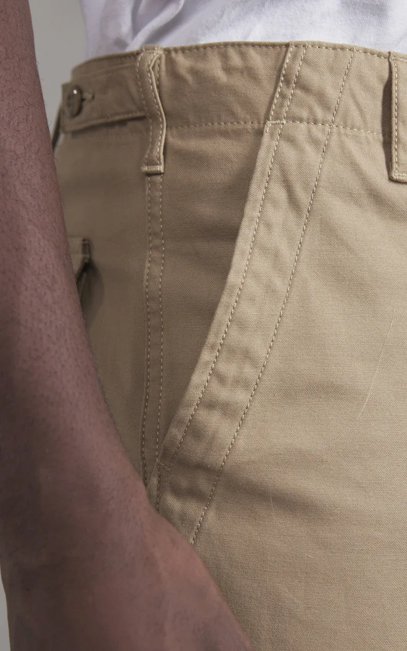 FOB Factory F0431 Baker Pants Khaki sold by Cultizm product image thumbnail 5