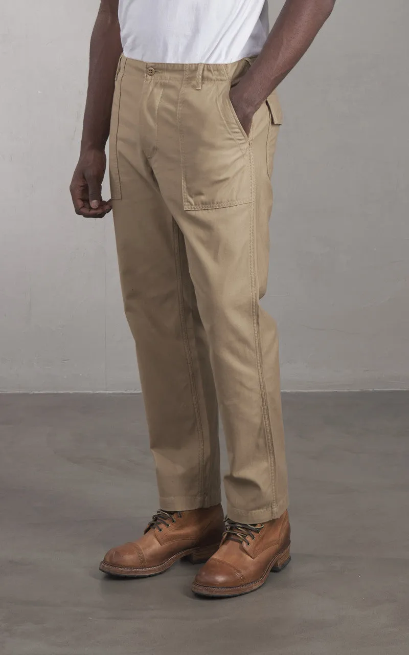 FOB Factory F0431 Baker Pants Khaki sold by Cultizm product image thumbnail 4