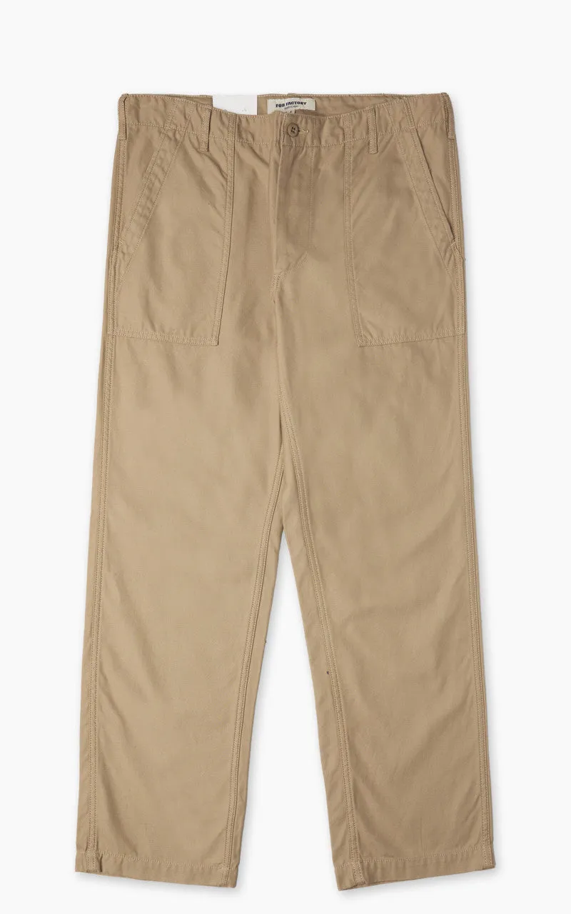 FOB Factory F0431 Baker Pants Khaki sold by Cultizm