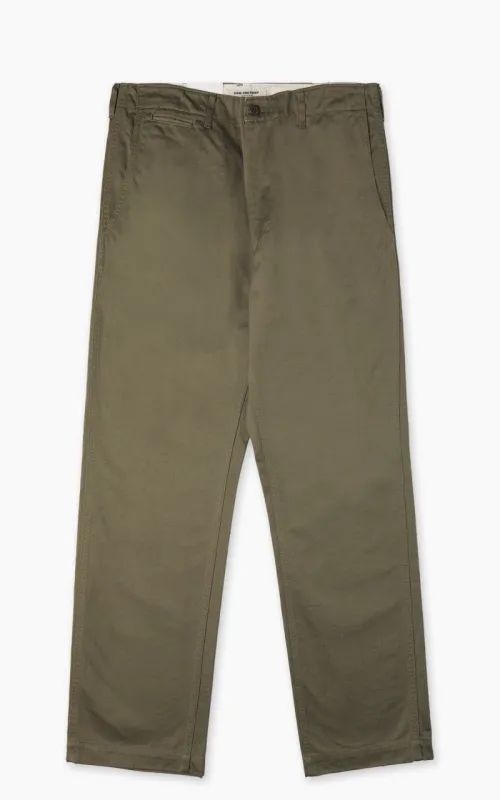 FOB Factory F0514 Narrow U.S. Trousers Olive sold by Cultizm