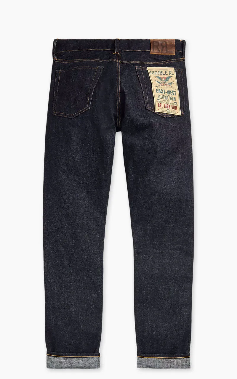 RRL High Slim East-West Selvedge Jean East/West Rinse sold by Cultizm product image thumbnail 3
