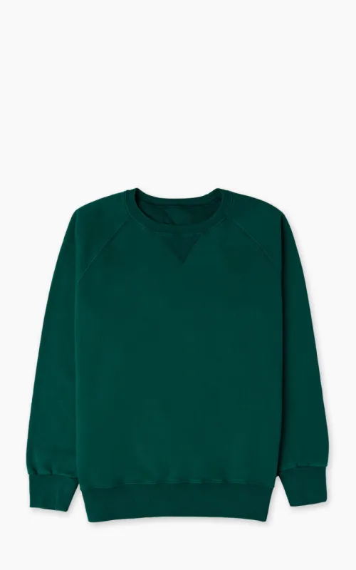 Fortela Harvard Crewneck Fleece Sweatshirt Green sold by Cultizm