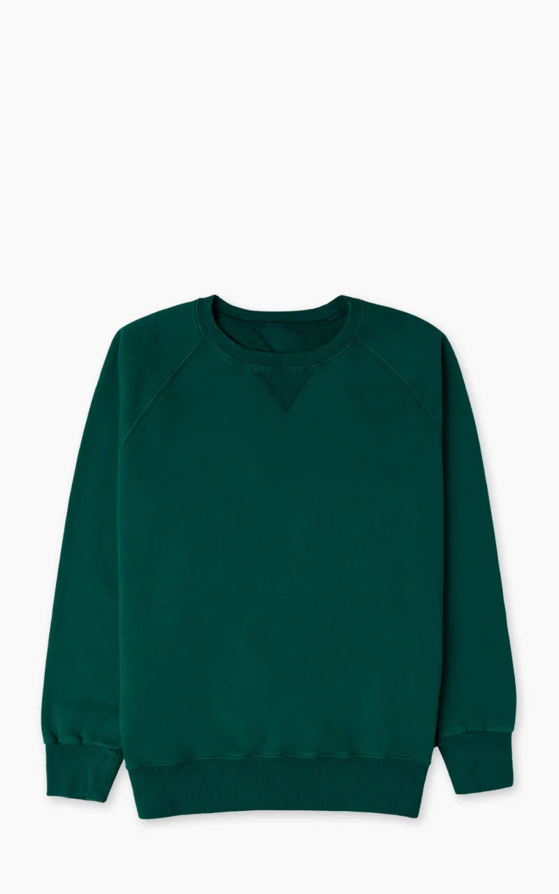Fortela Harvard Crewneck Fleece Sweatshirt Green sold by Cultizm