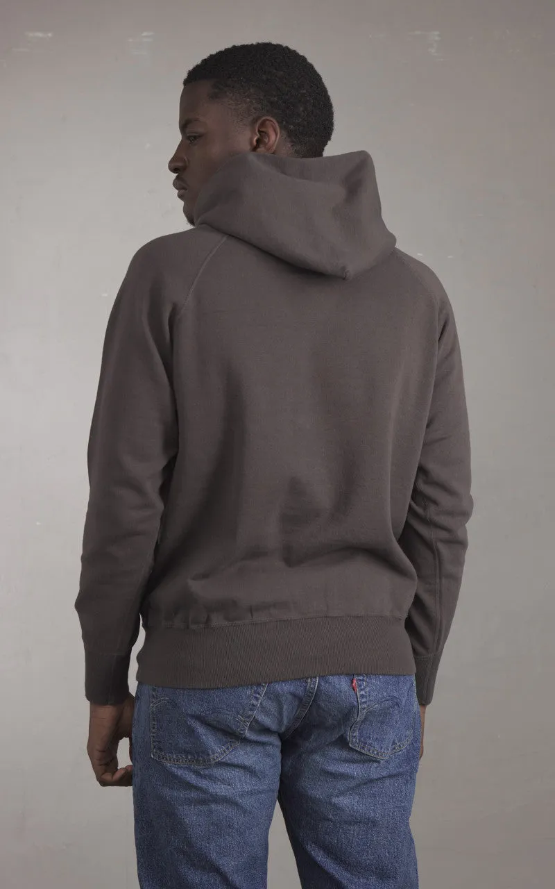 Warehouse & Co. Lot 462 No Print Hooded Sweatshirt Charcoal sold by Cultizm product image thumbnail 5