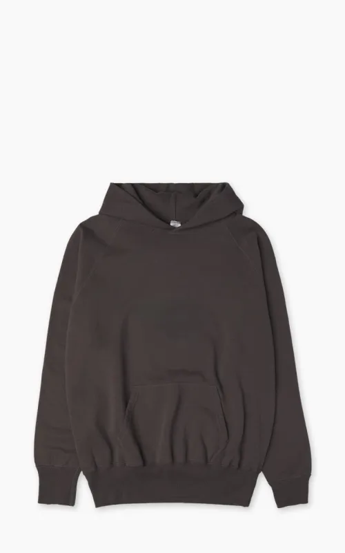 Warehouse & Co. Lot 462 No Print Hooded Sweatshirt Charcoal sold by Cultizm