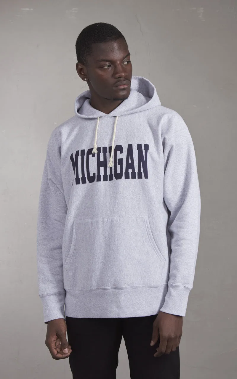 Houston U.S. Cotton R/V Hoodie Michigan Heather Grey sold by Cultizm product image thumbnail 2