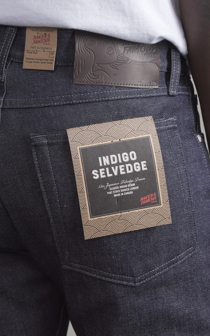 Naked & Famous Denim True Guy Selvedge Indigo 13oz sold by Cultizm product image thumbnail 5
