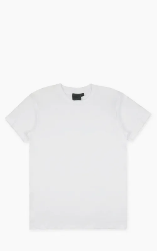 Naked & Famous Denim Circular Knit T-Shirt White sold by Cultizm
