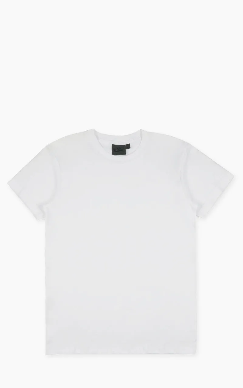 Naked & Famous Denim Circular Knit T-Shirt White sold by Cultizm