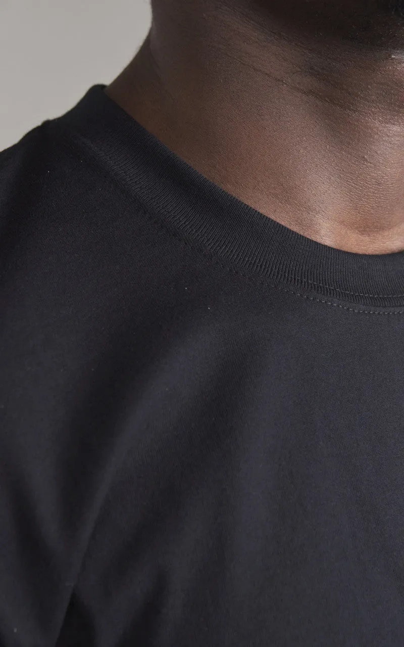 Naked & Famous Denim Circular Knit T-Shirt Black sold by Cultizm product image thumbnail 3