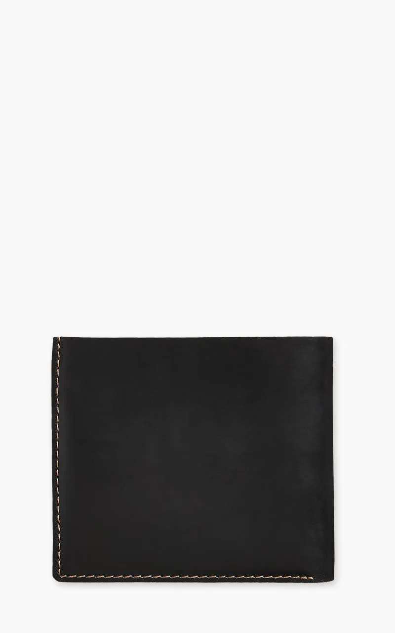 RRL Leather Billfold Wallet Black Over Brown sold by Cultizm product image thumbnail 2